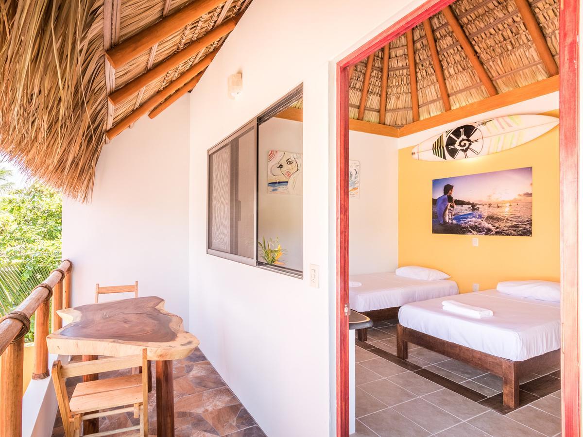 Albergue Experiencia Surf Camp Brisas de Zicatela Exterior foto