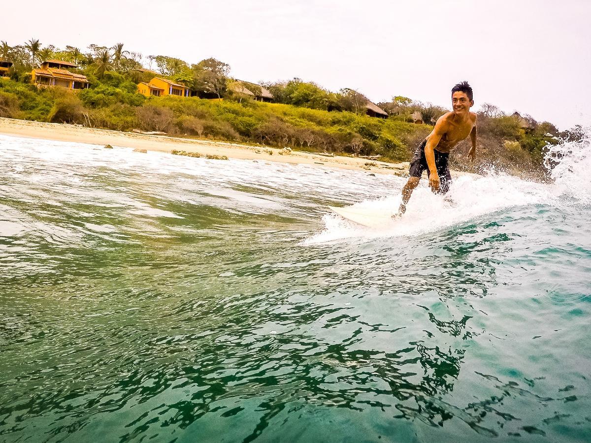 Albergue Experiencia Surf Camp Brisas de Zicatela Exterior foto